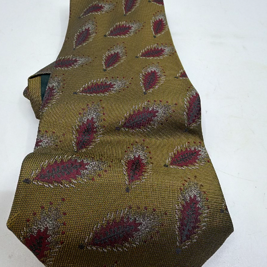 Royal David Green Silk Necktie