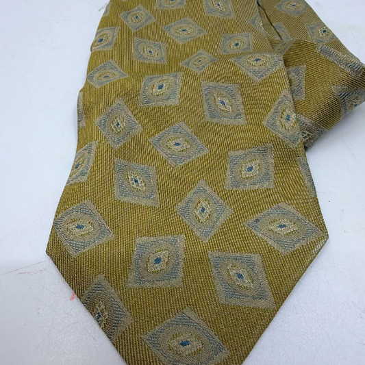 Giorgio Armani Yellow Silk Necktie