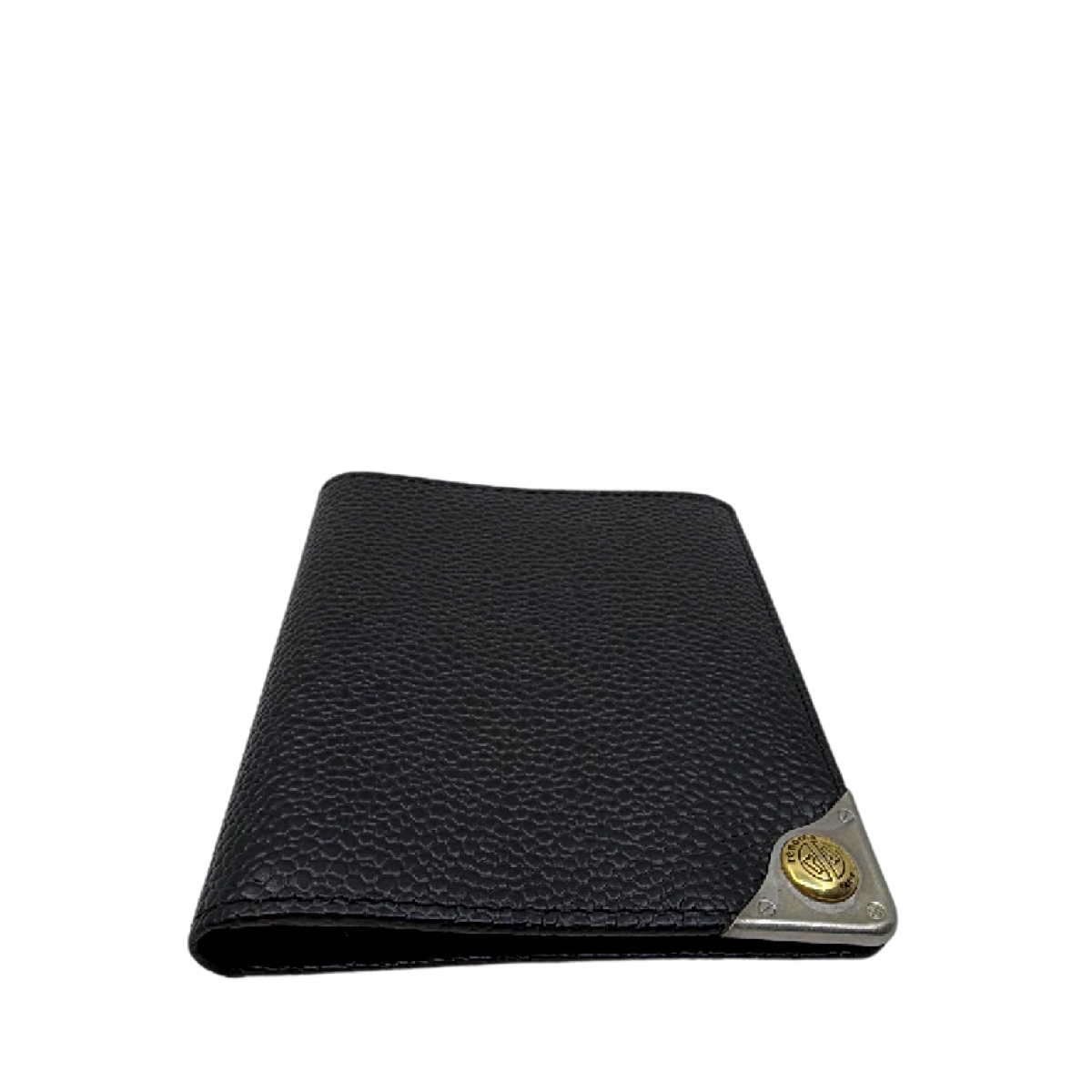 Renoma Black Pebbled Leather Wallet