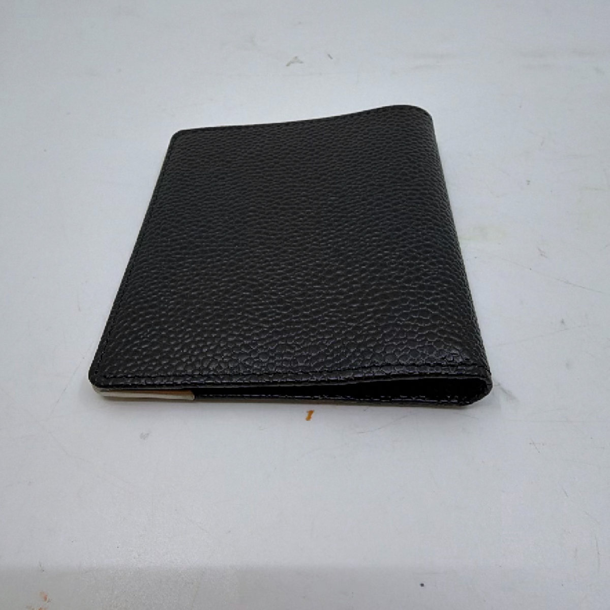 Renoma Black Pebbled Leather Wallet