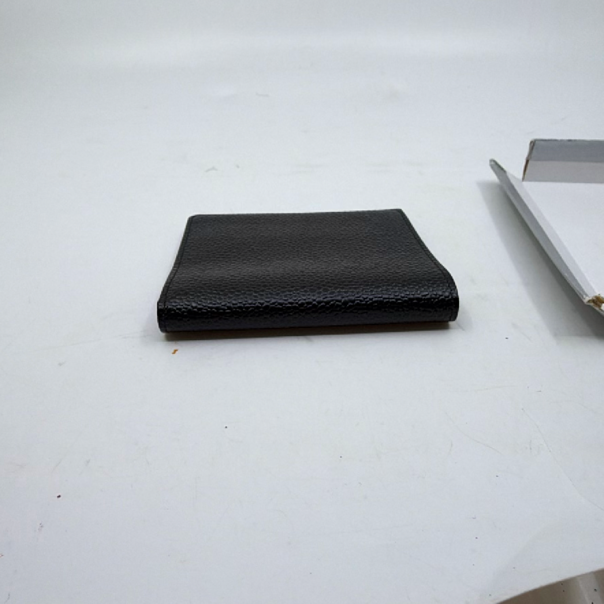 Renoma Black Pebbled Leather Wallet