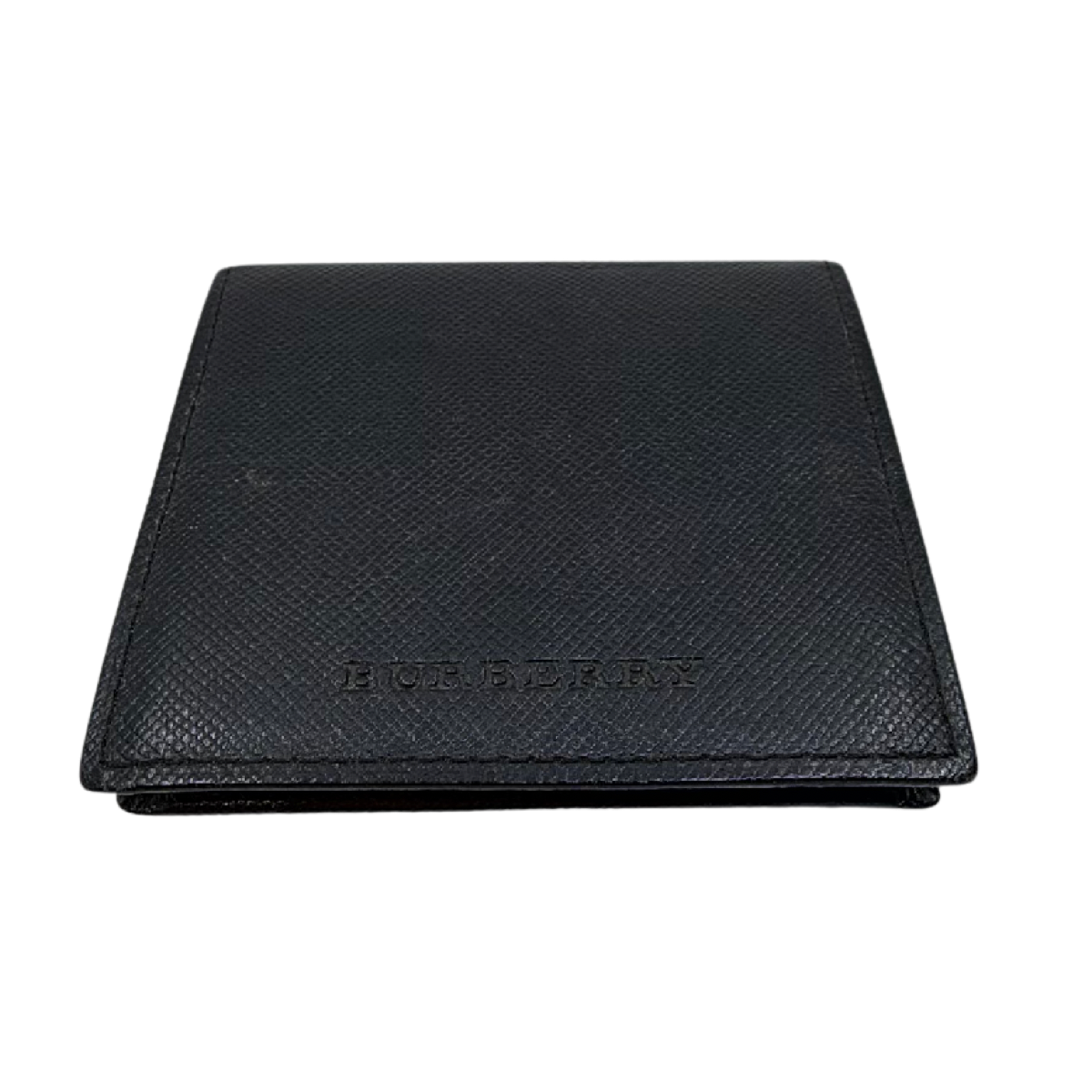 Burberry Black Saffiano Leather Coin Case