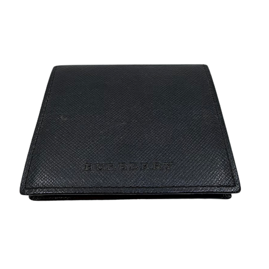 Burberry Black Saffiano Leather Coin Case