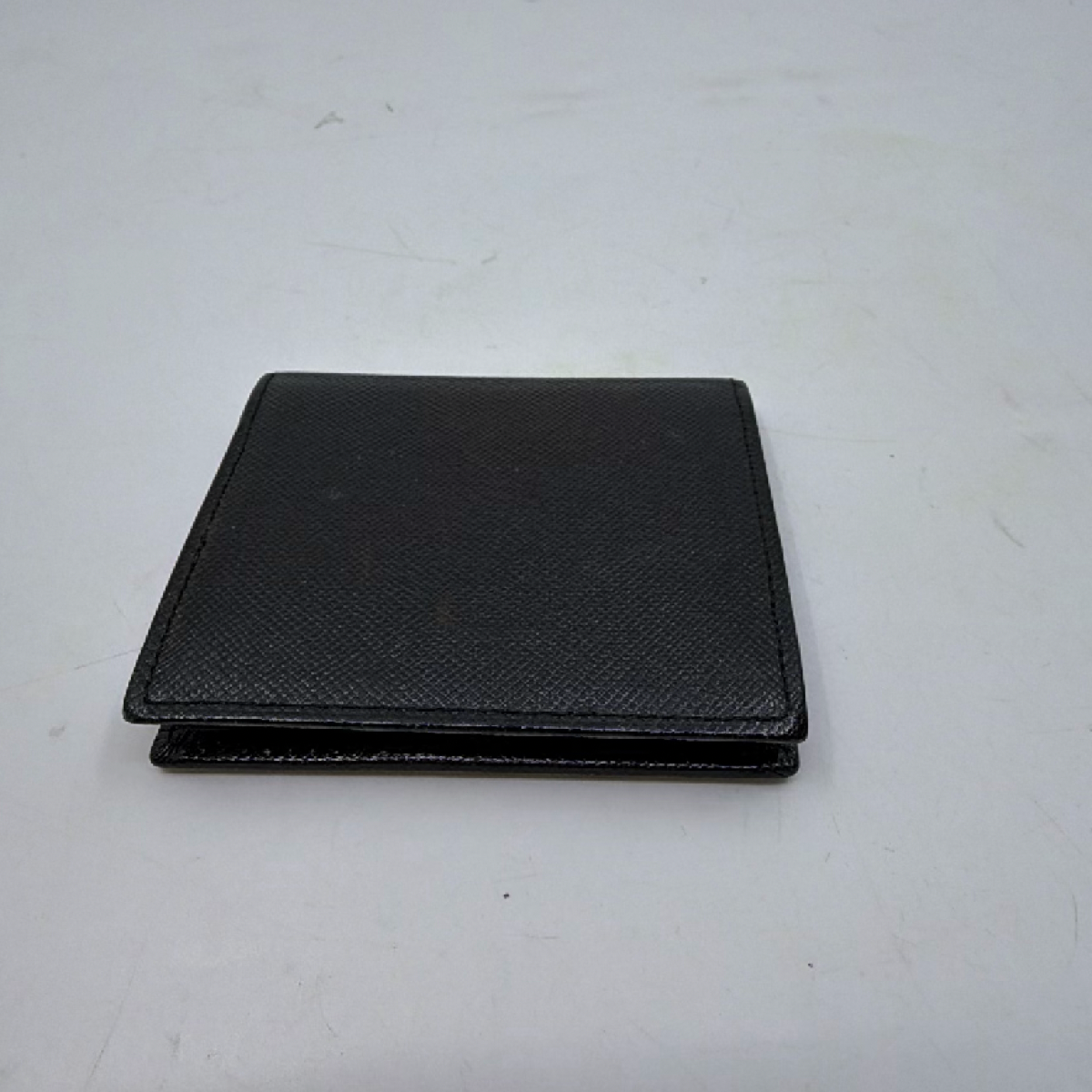 Burberry Black Saffiano Leather Coin Case