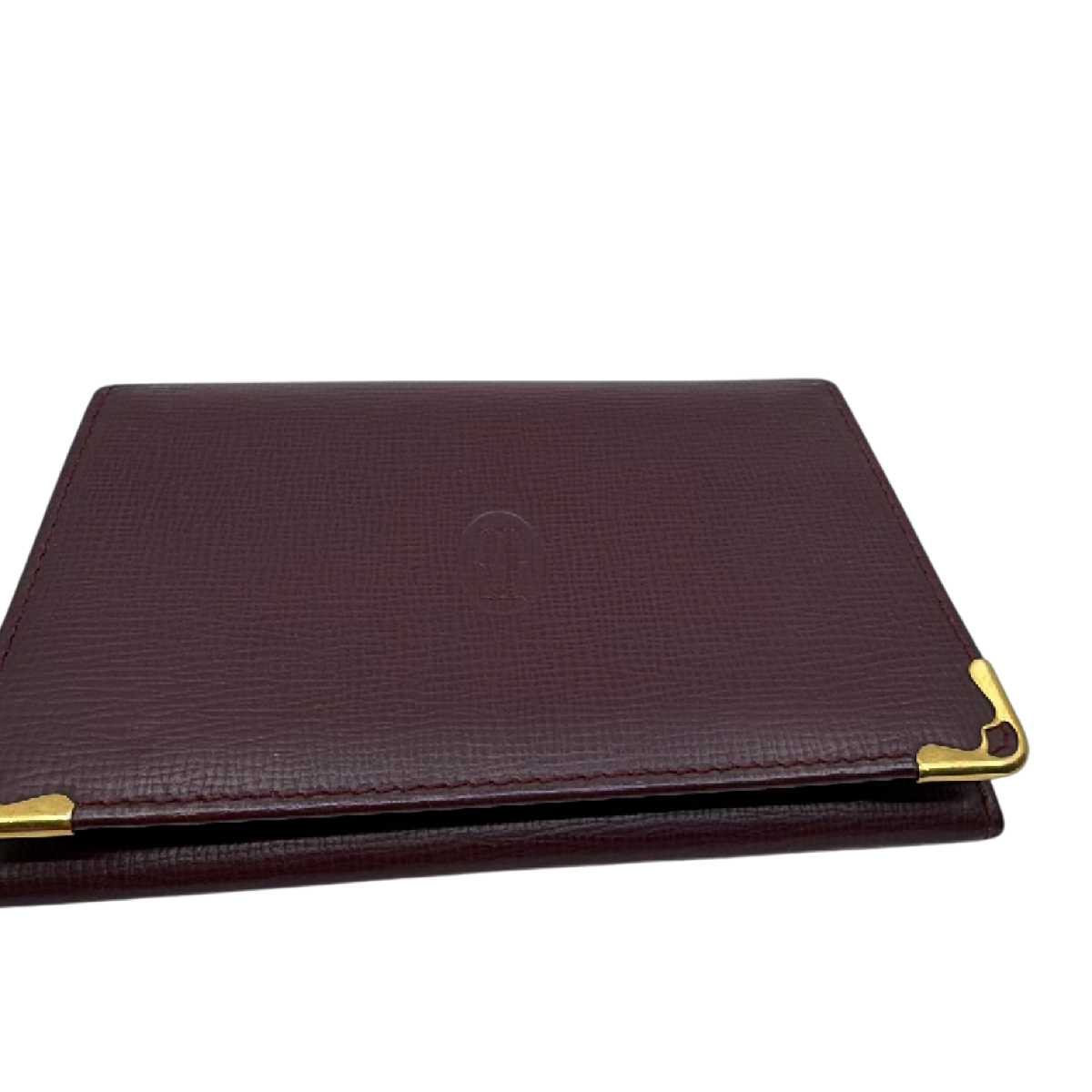 Cartier Must de Cartier Burgundy Leather Card Holder
