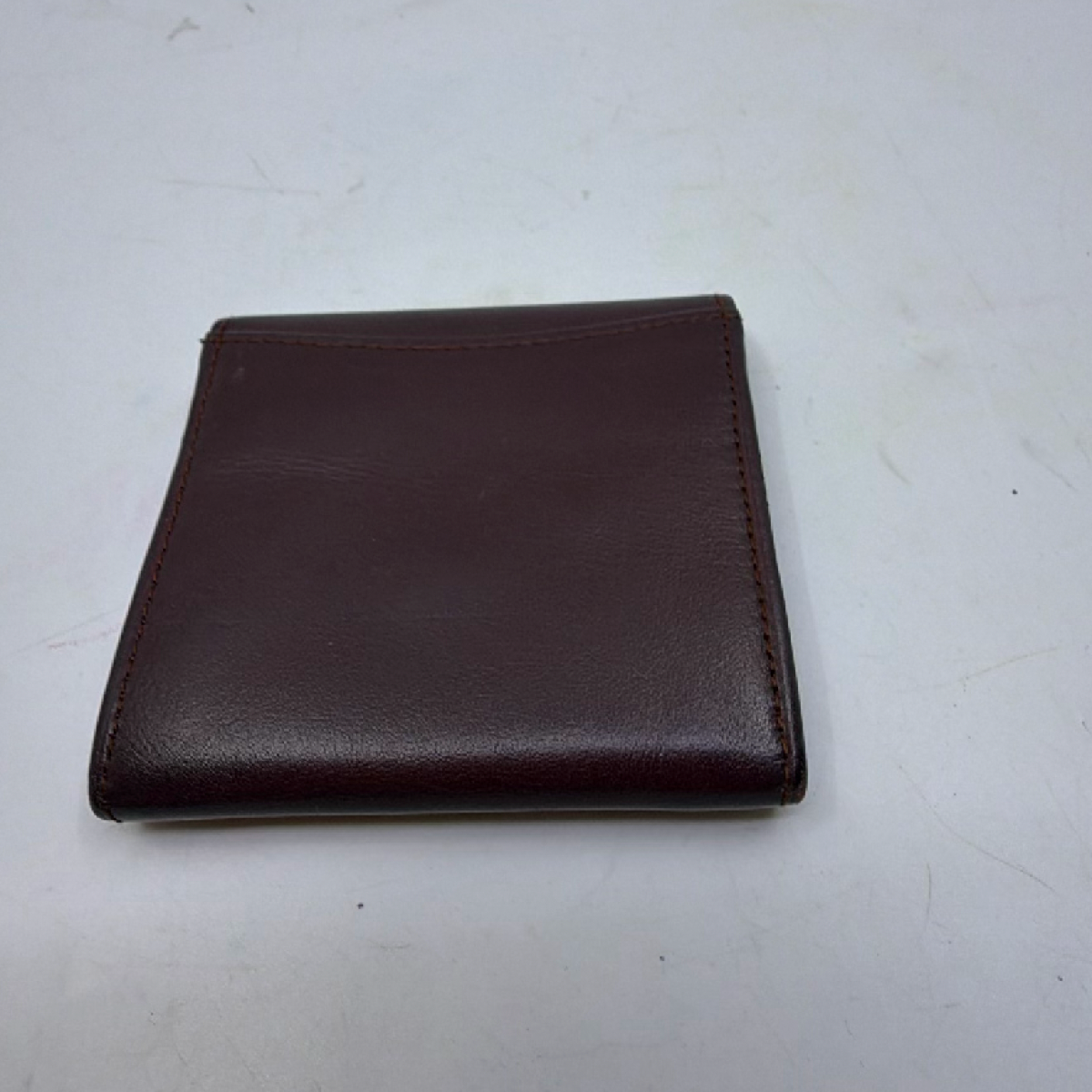 Cartier Must de Cartier Burgundy Leather Coin Case