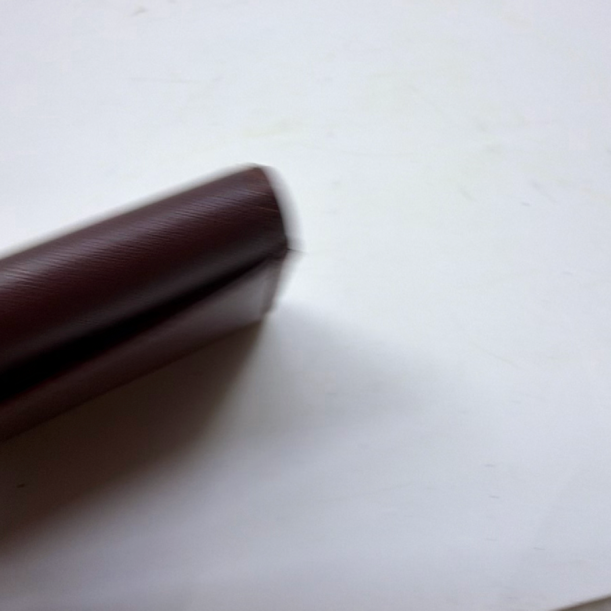 Cartier Must de Cartier Burgundy Leather Coin Case