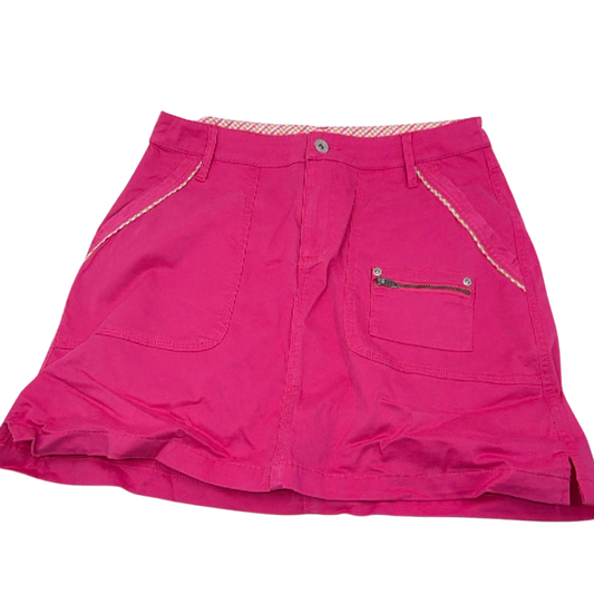 Paradiso Pink Cotton Blend Active Skirt M