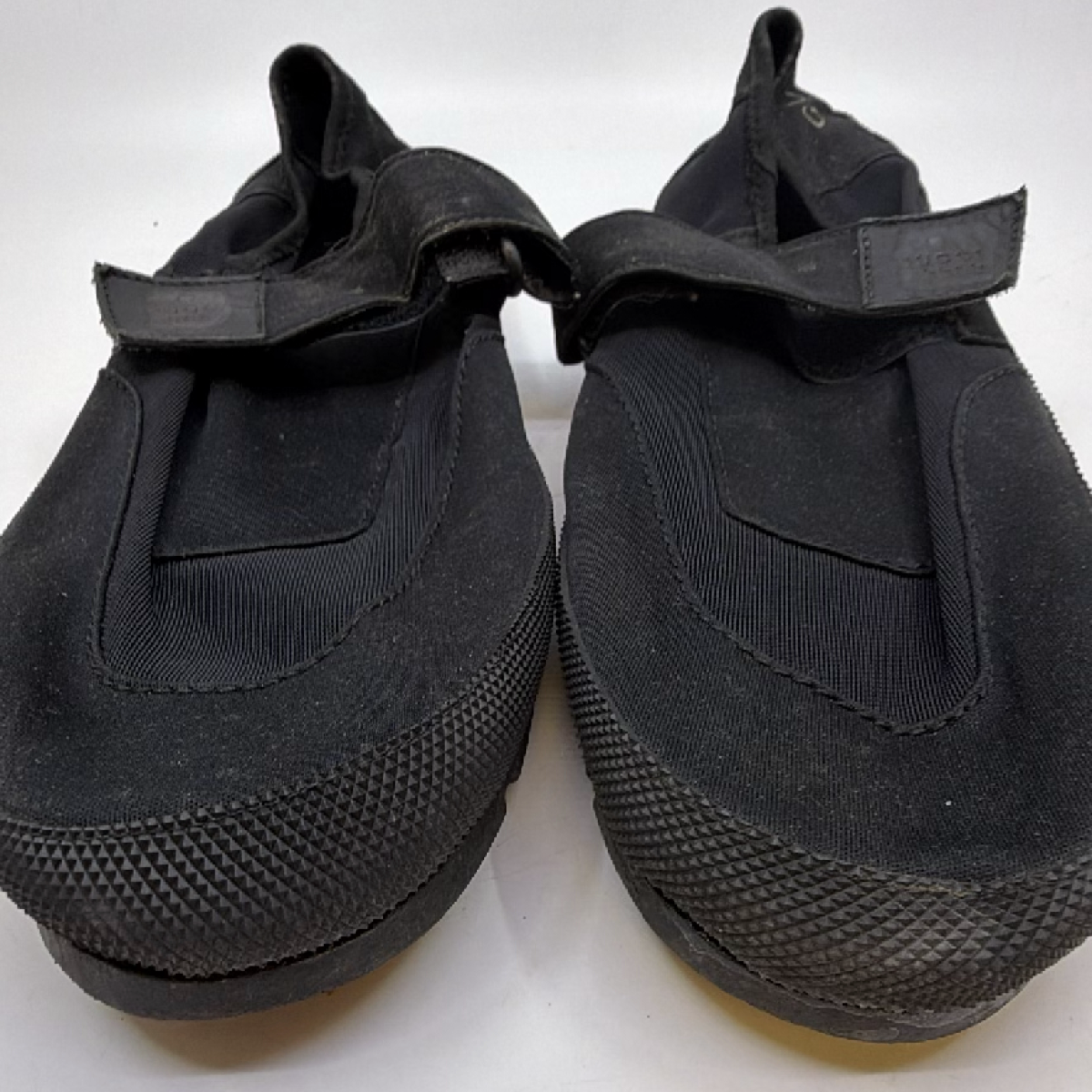 Gucci Black Textile Velcro Slip-On Shoe