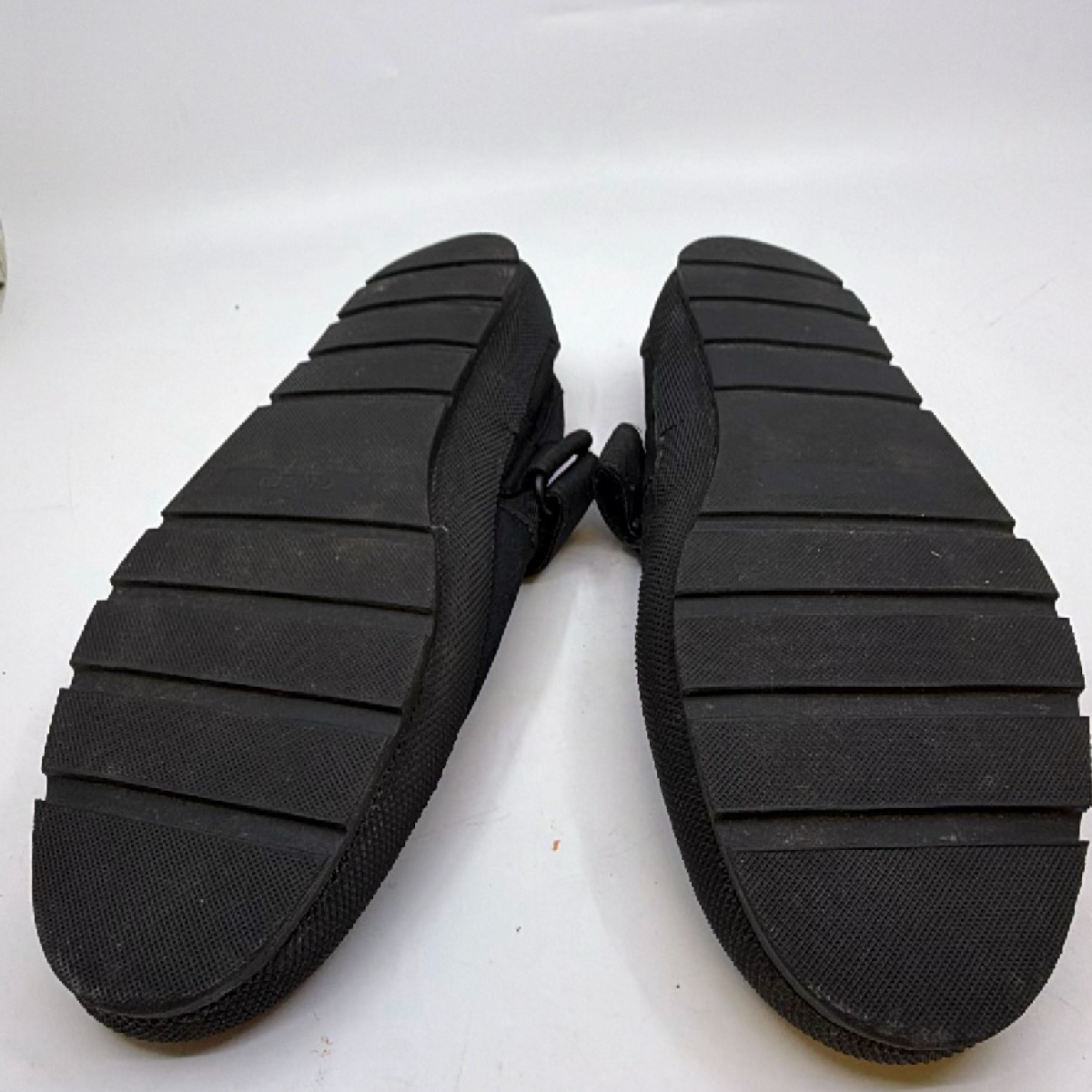 Gucci Black Textile Velcro Slip-On Shoe