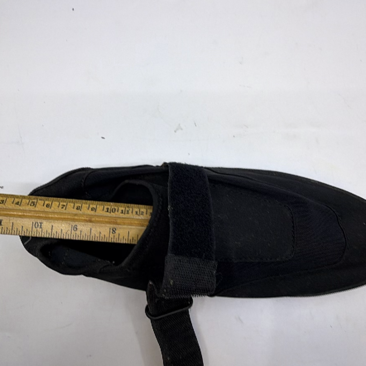 Gucci Black Textile Velcro Slip-On Shoe