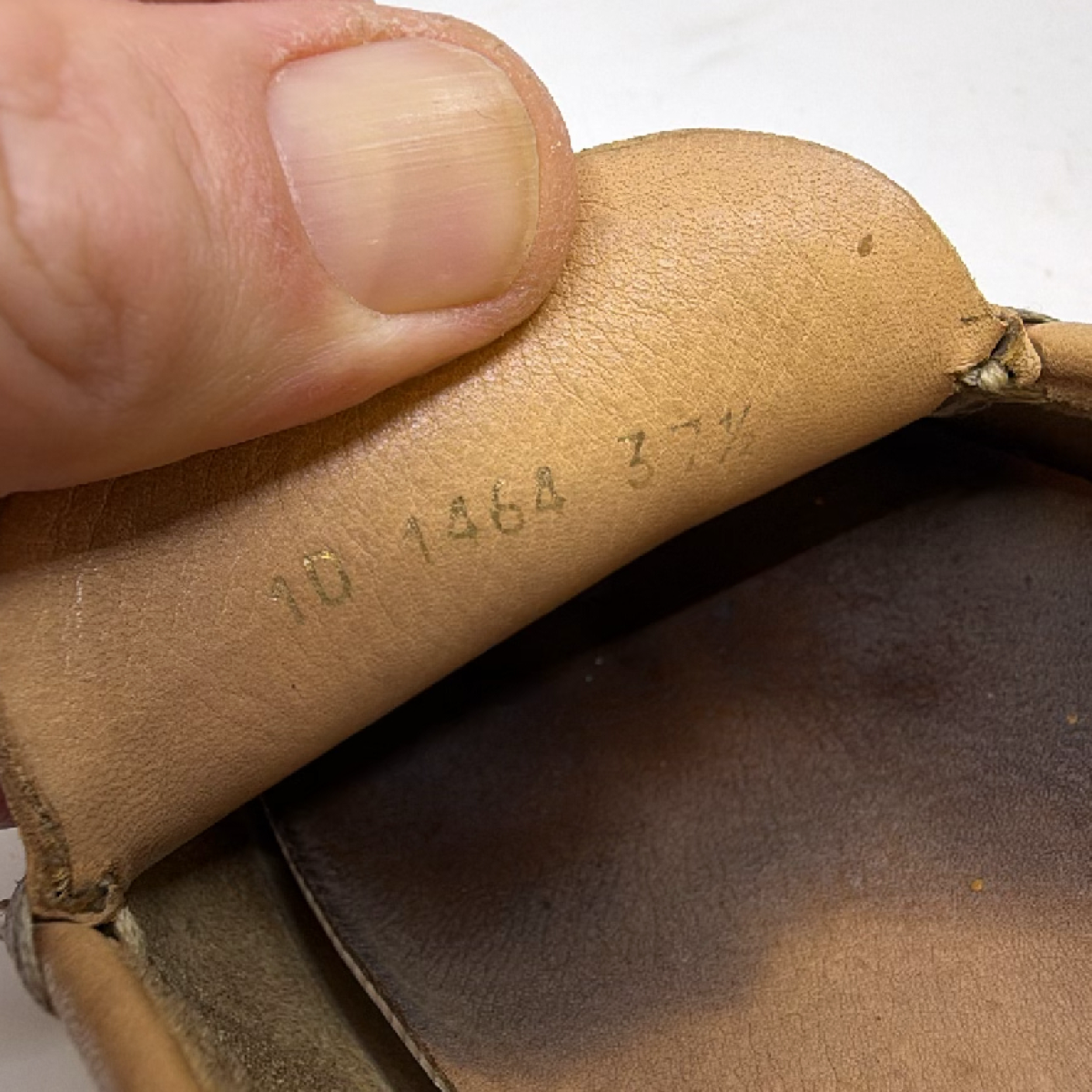 Prada Driving Loafer Tan Leather 37.5 Loafer