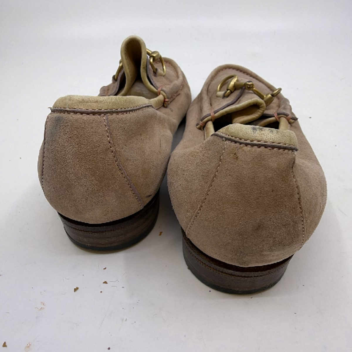 Gucci Horsebit Loafer Brown Suede 36B Loafer