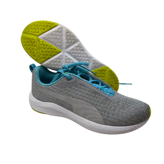 Puma Softride Enzo NXT Grey Knit W 5.5 Running Sneaker