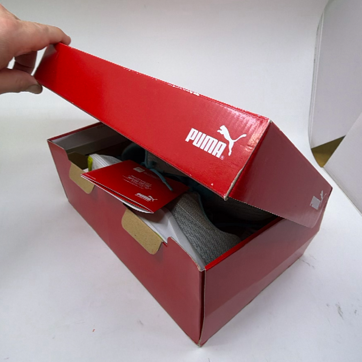 Puma Softride Enzo NXT Grey Knit W 5.5 Running Sneaker