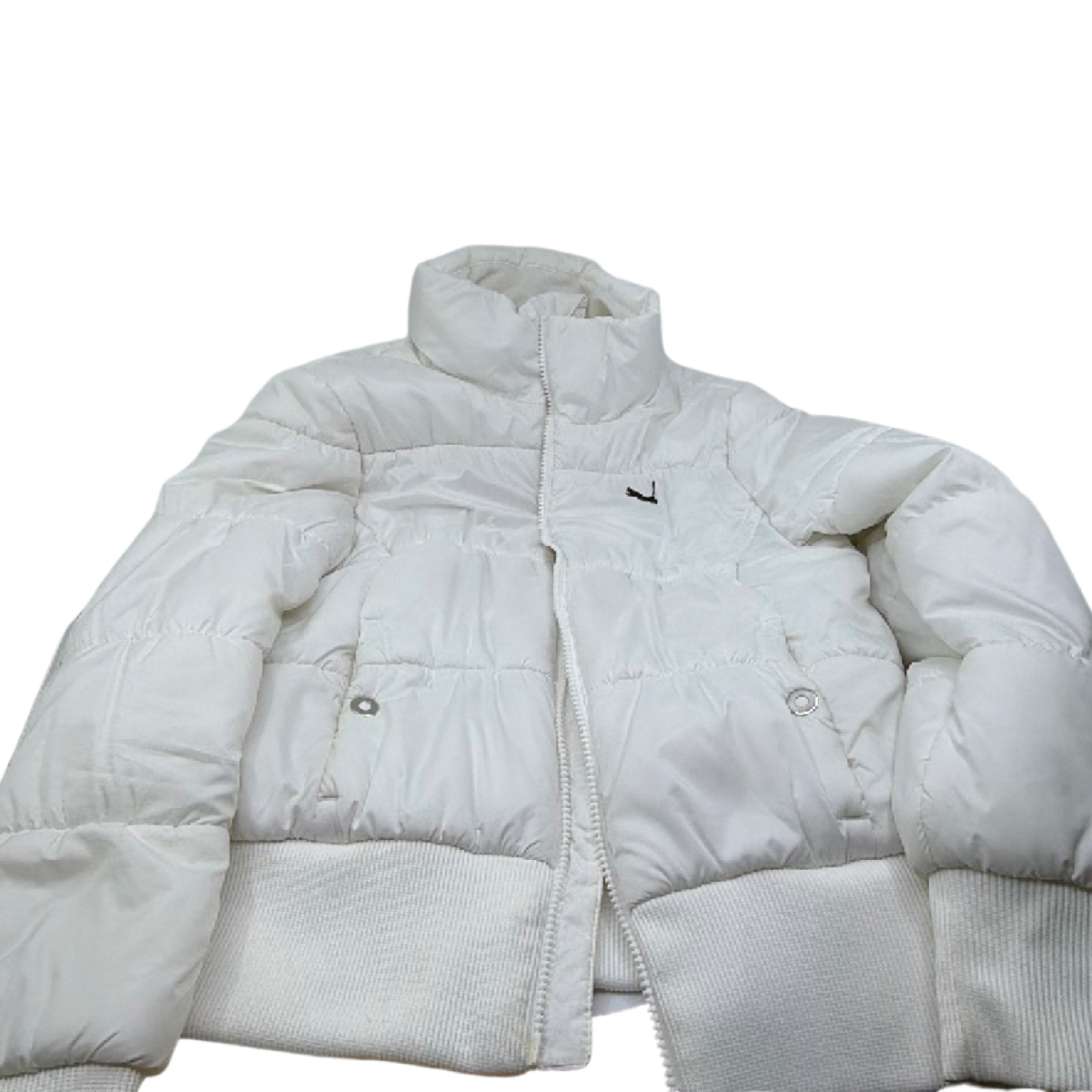 Puma Puffer White Polyester M Jacket