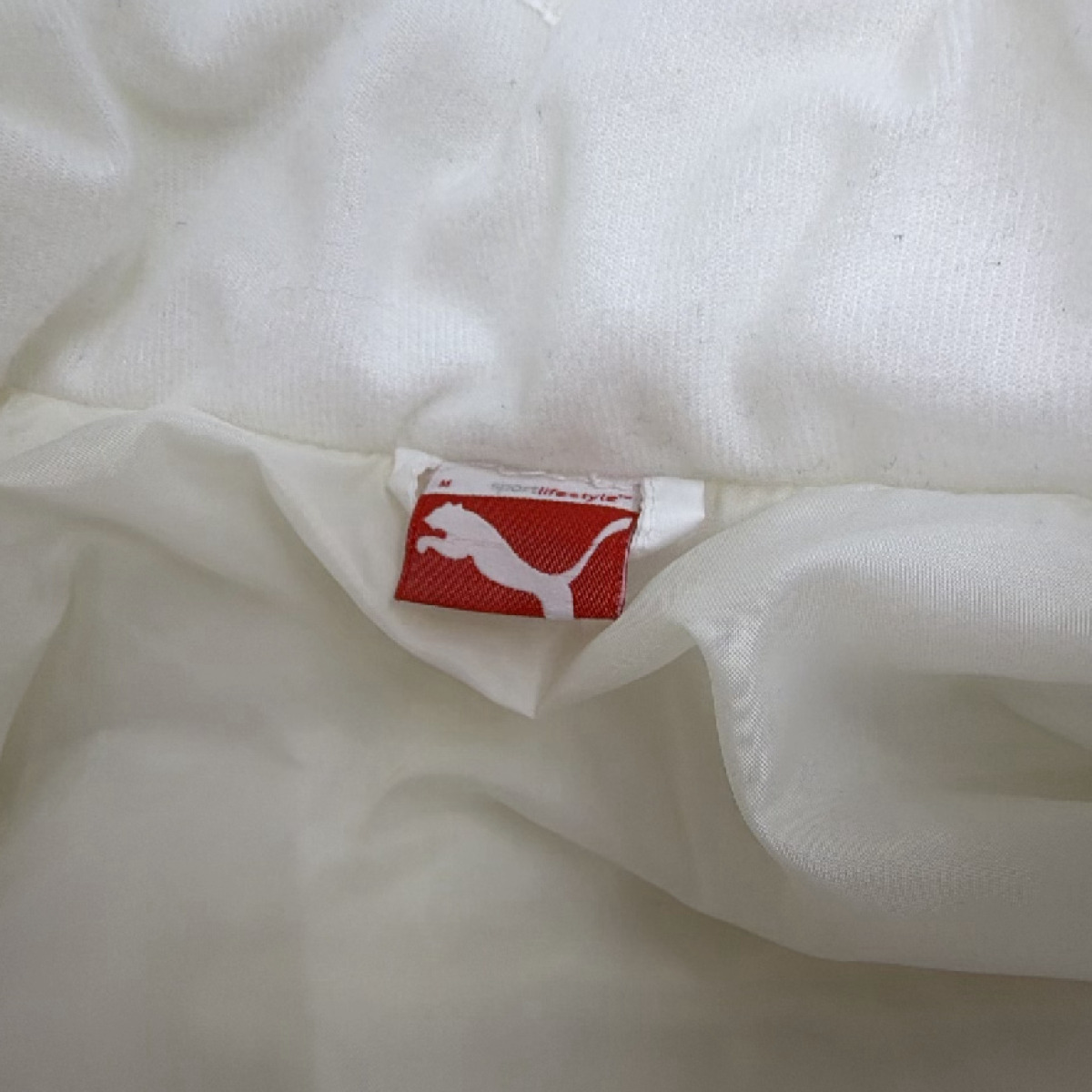 Puma Puffer White Polyester M Jacket