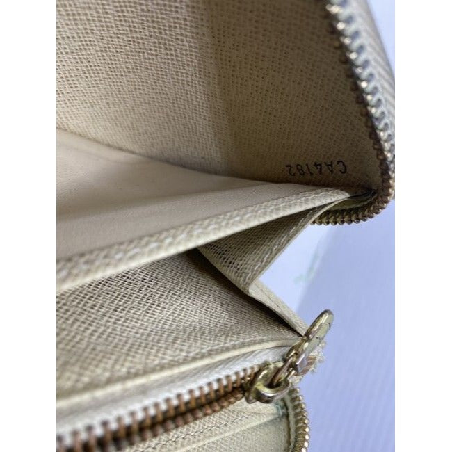Louis Vuitton White Damier Azur Organizer Ca4182 Wallet