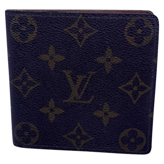 Louis Vuitton Brown Vintage Monogram Bifold Ba0992 Wallet
