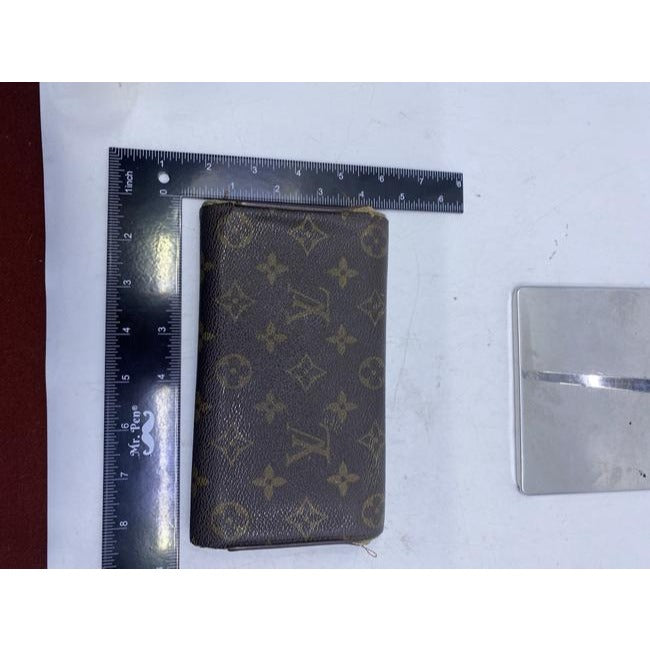 Louis Vuitton Brown Sarah De Large Canvas Travel M10988 Wallet