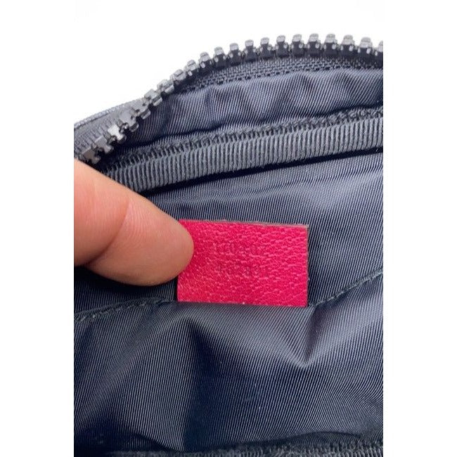Gucci Black Trademark Cosmetic Bag