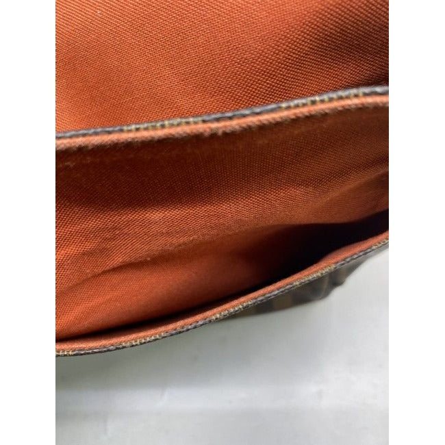 Louis Vuitton Bastille Vintage Brown Monogram Canvas Messenger Bag