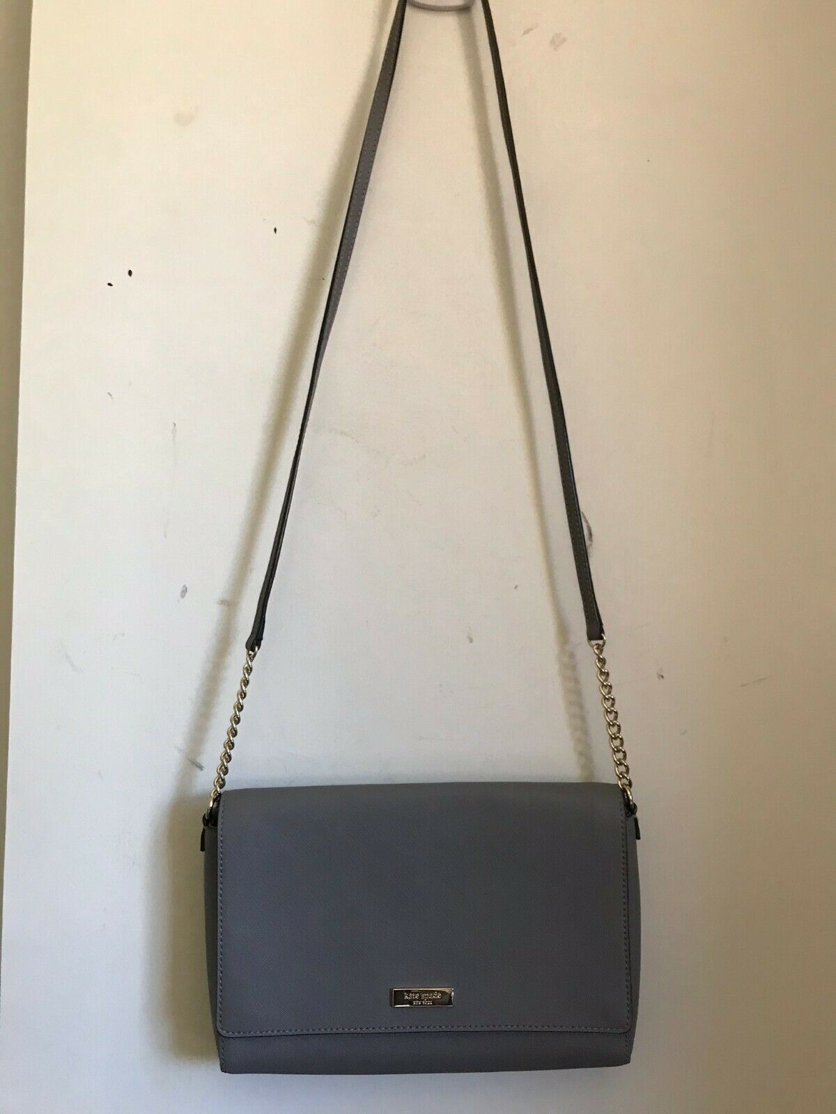 kate spade gray cross body bag 