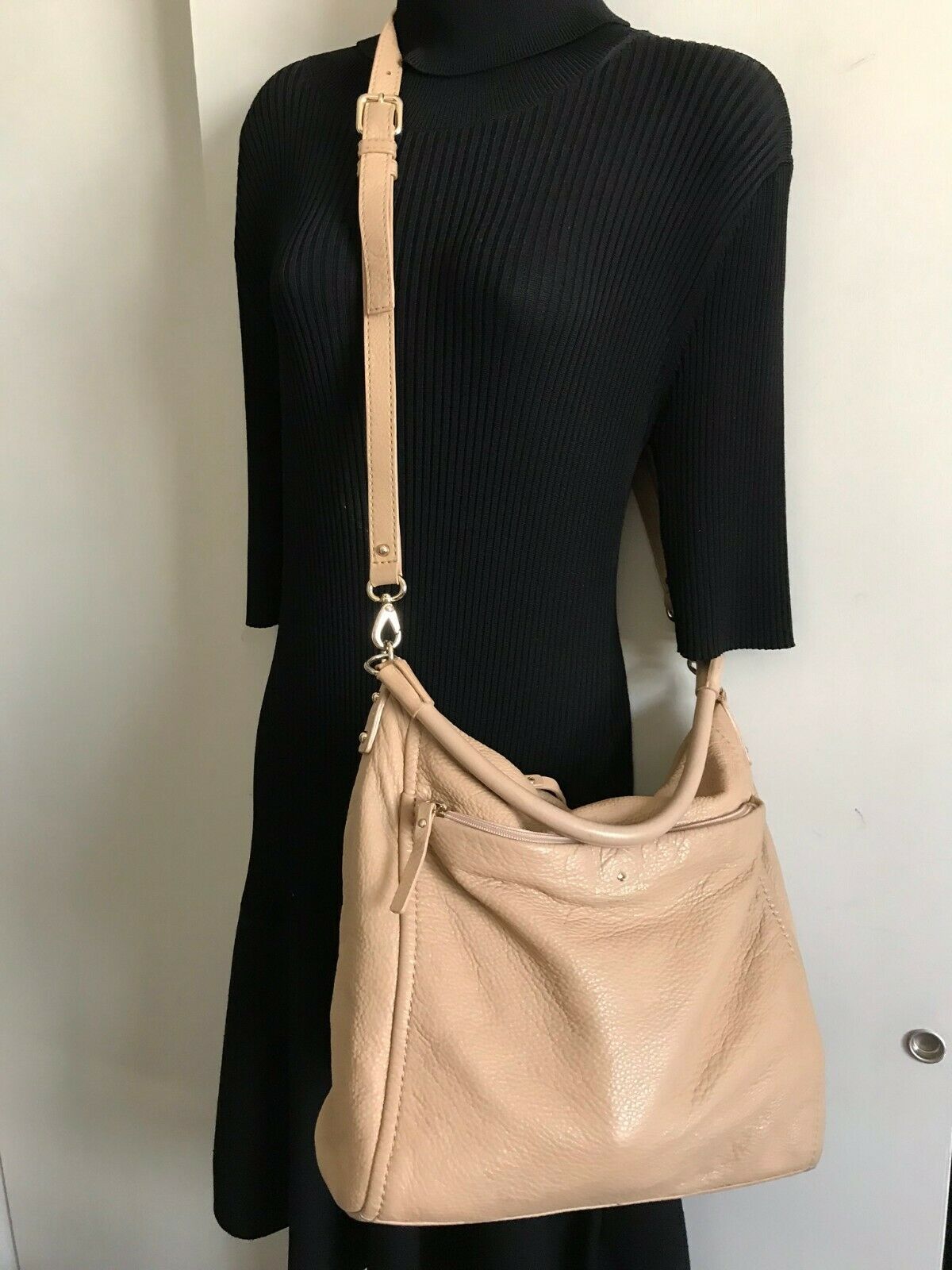 kate spade Beige cross body tote bag 