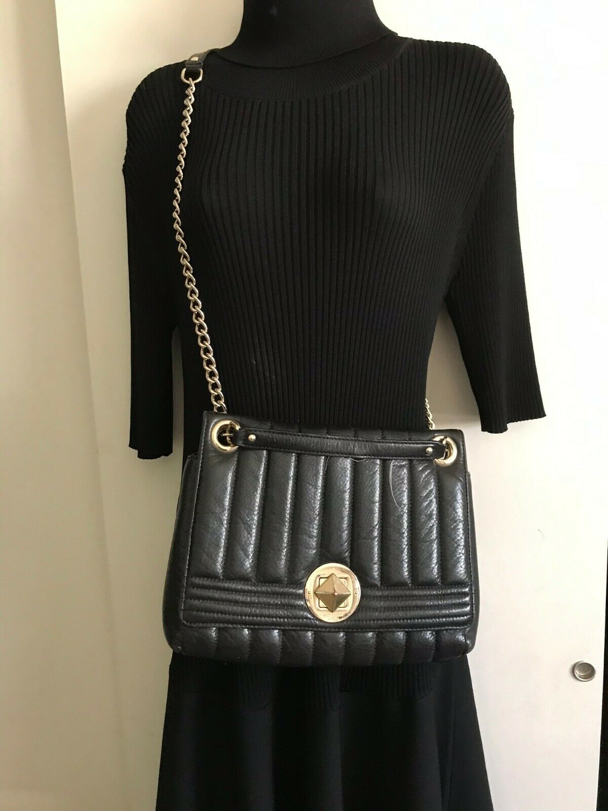 kate spade gray cross body bag 