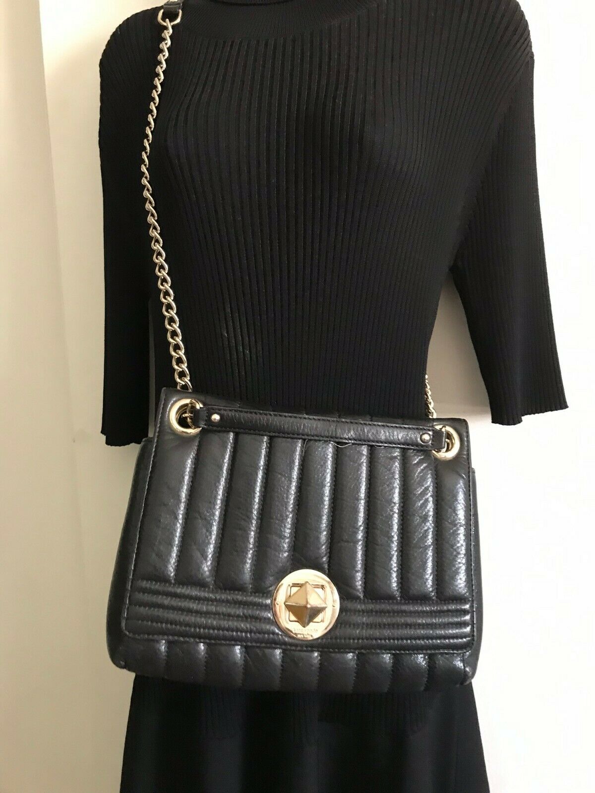 kate spade gray cross body bag 