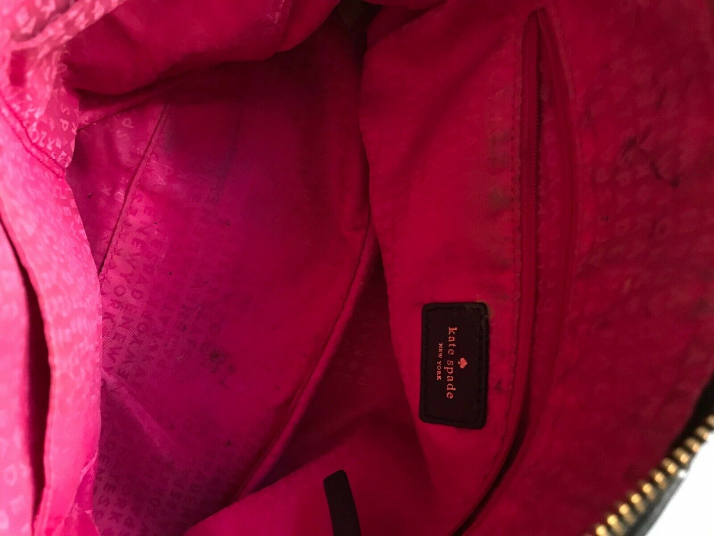 kate spade black cross body tote bag 