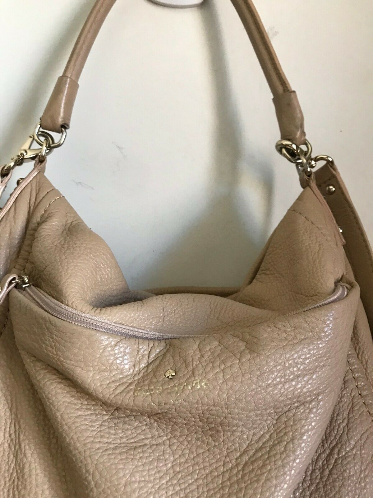 kate spade Beige cross body tote bag 