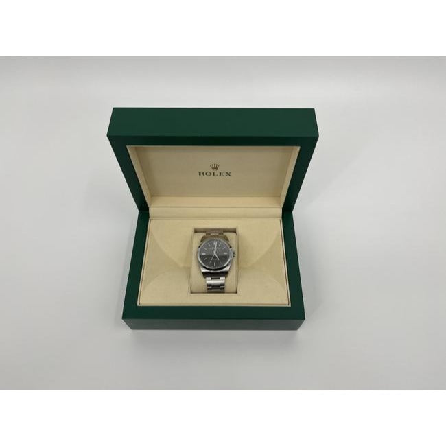 Rolex Silver Oyster Perpetual