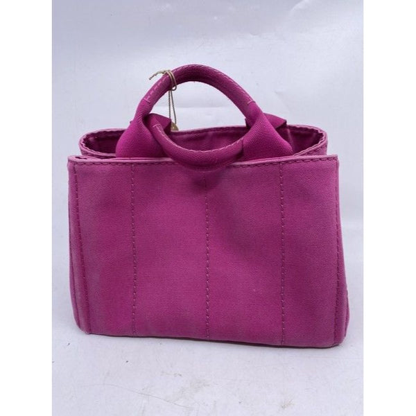 Prada Shopping Tote Canapa Logo Fuxia Shoulder Bag