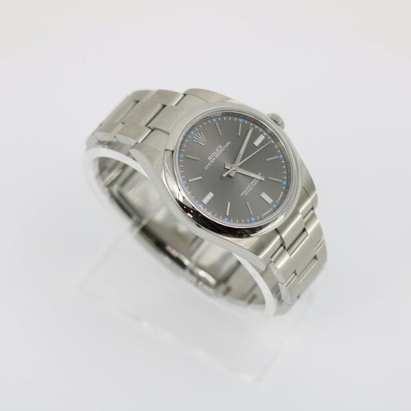 Rolex Silver Oyster Perpetual