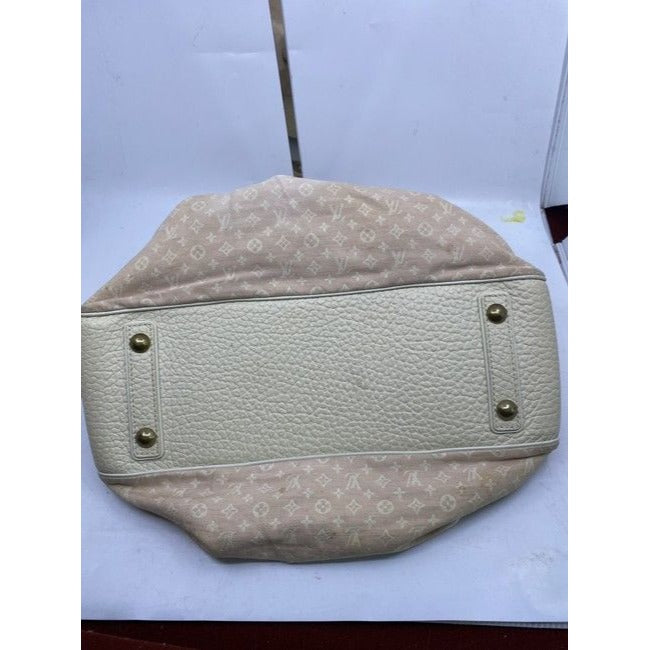 Louis Vuitton Mini Lin Rose Fabric Shoulder Bag