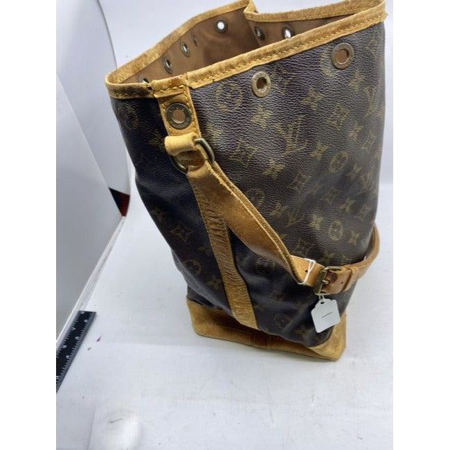 Louis Vuitton Noe Vintage Brown Monogram Canvas Shoulder Bag
