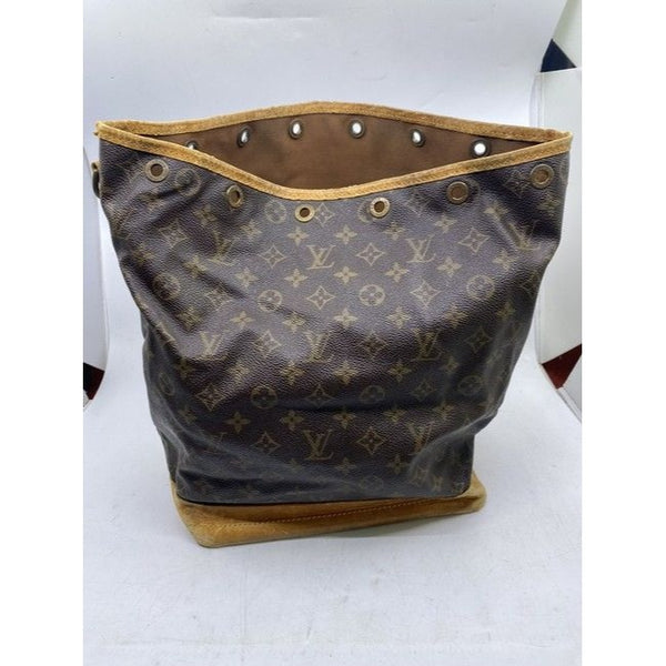 Louis Vuitton Noe Vintage Brown Monogram Canvas Shoulder Bag