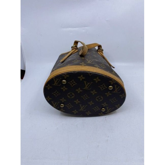 Louis Vuitton Pochette Twin Vintage Brown Monogram Cnavas Shoulder Bag