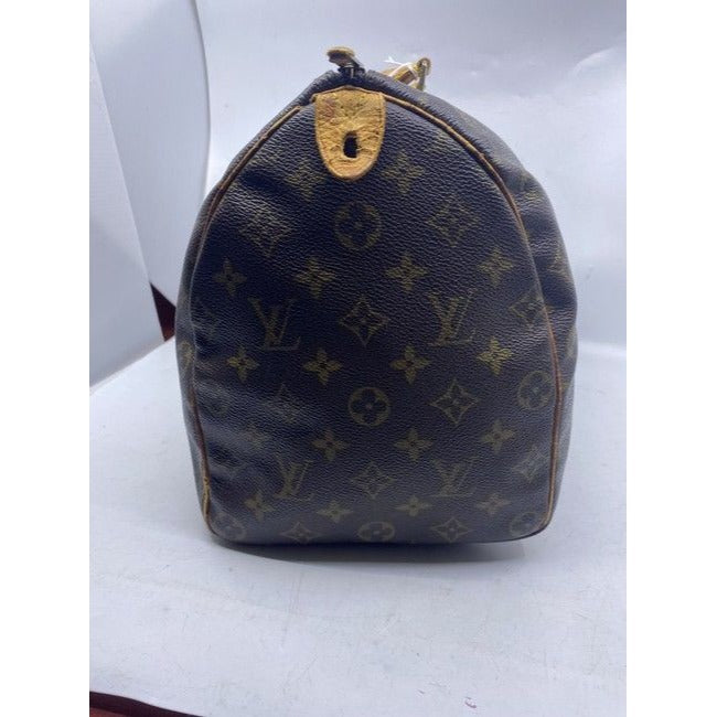 Louis Vuitton Speedy Brown Monogram Canvas Shoulder Bag