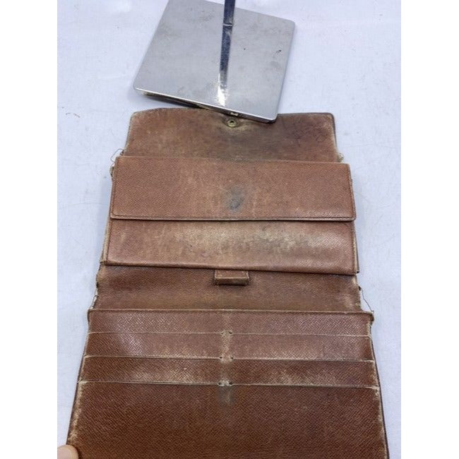 Louis Vuitton Brown Sarah De Large Canvas Travel M10988 Wallet
