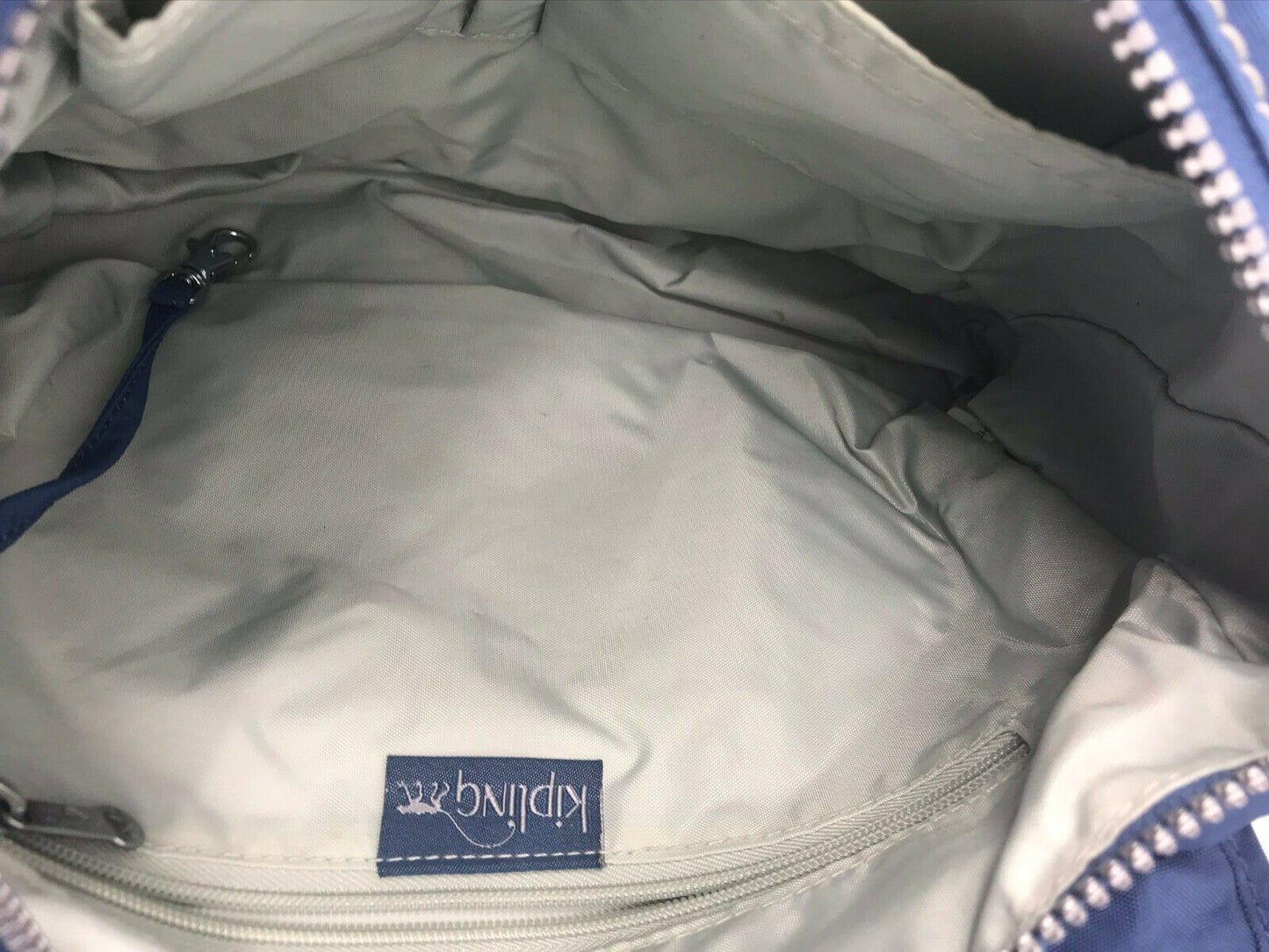 Kipling Blue Nylon Medium Size Crossbody Bag