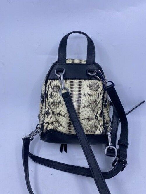 Michael Kors Rhea Embossed Mini Snake Leather Backpack