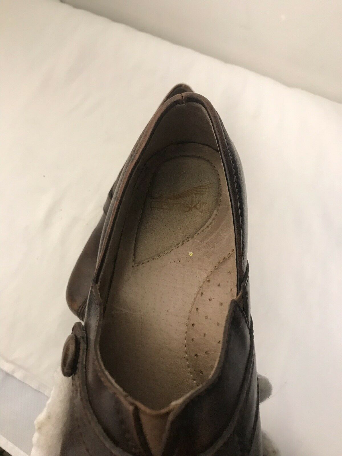DANSKO CLASSIC CLOGS Brown Leather- Size 9.5
