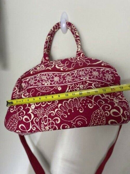 Vera Bradley Xl Duffel Msrp Red White Weekendtravel Bag