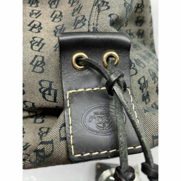 Dooney and Bourke All Over Signature Fabric Bag Size M