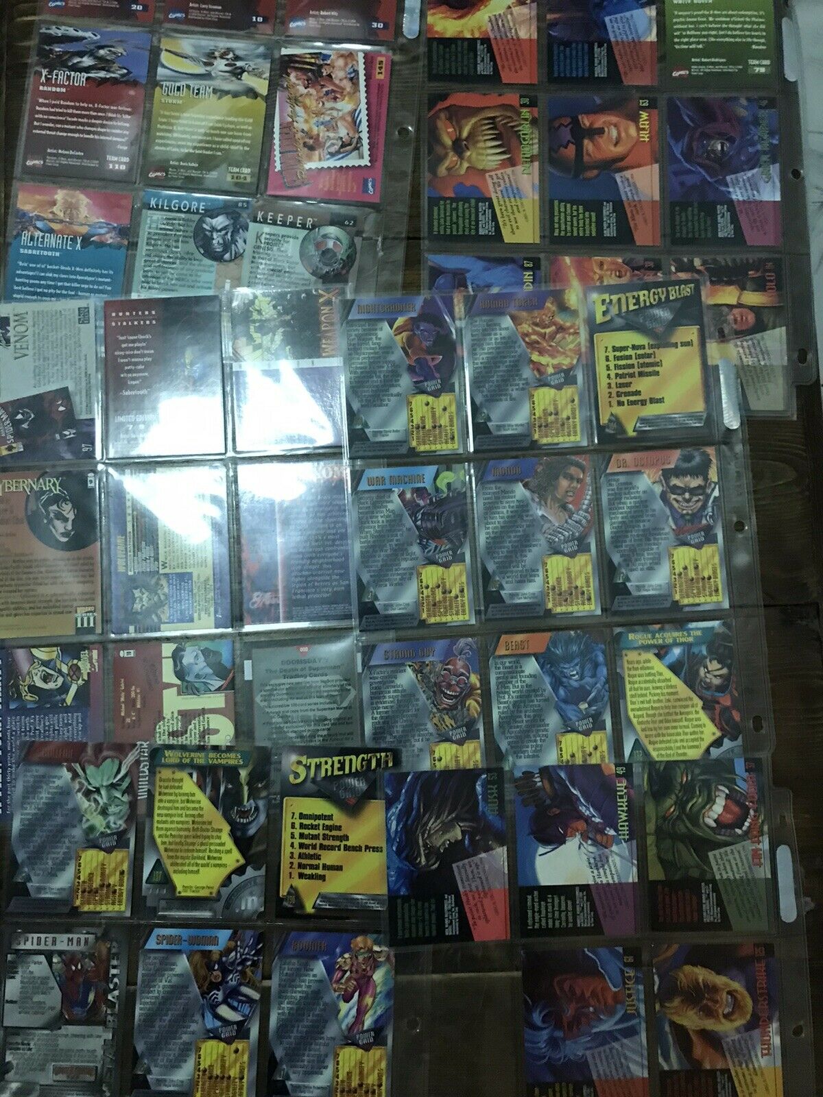 Collection of Trading Cards X-Men, SpiderMan, Pokemon 425 + Pieces!!