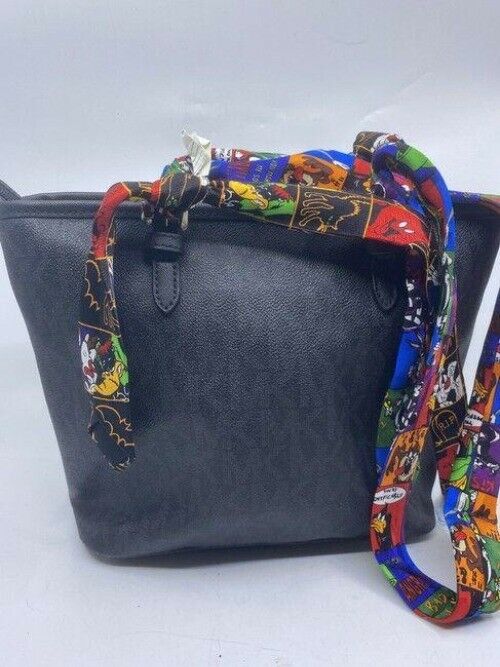 Michael kors w handshoulder customized by me w applique black shoulder bag