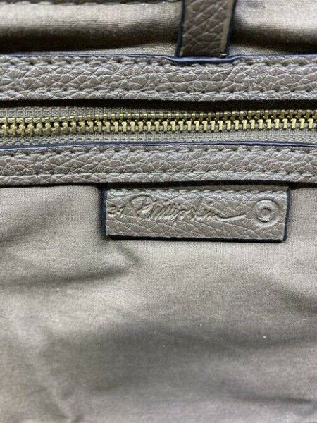 31 Phillip Lim msrp gray leather shoulder bag