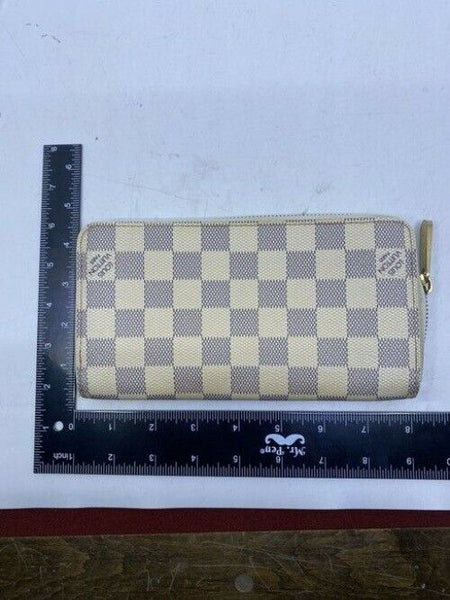 Louis Vuitton White Damier Azur Organizer Ca1089 Wallet